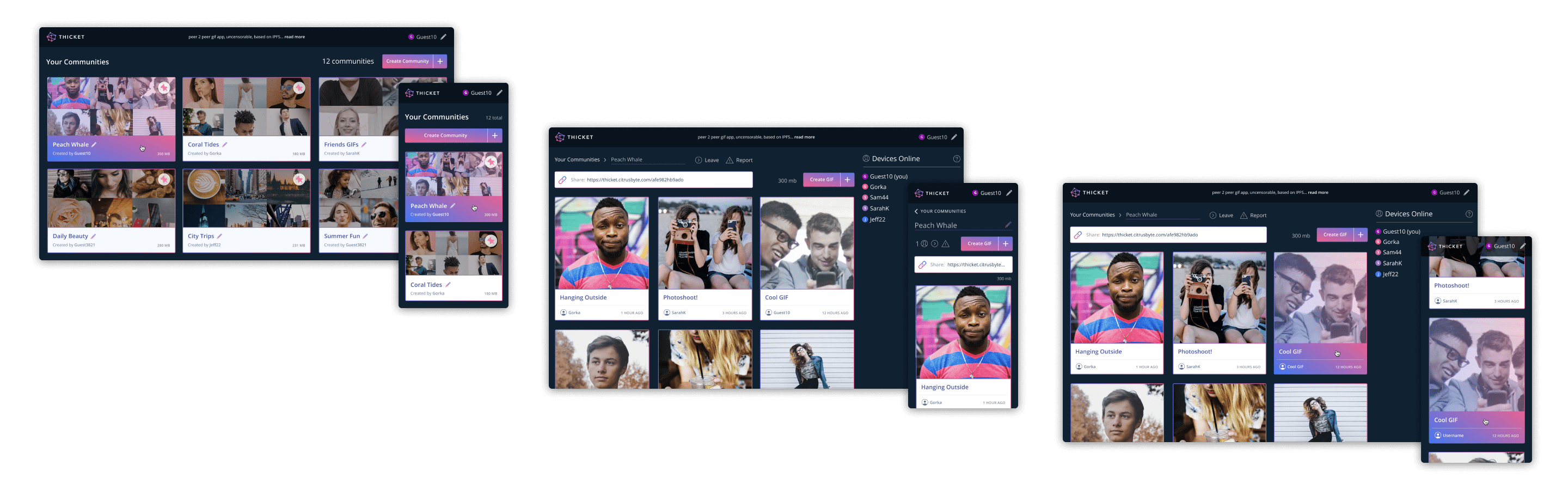 Thicket-Viewing Community & GIF-Flat